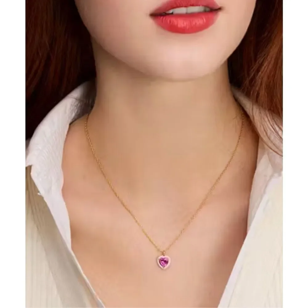 Kate Spade NWT red heart necklace